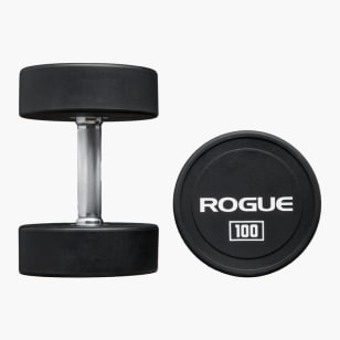 Rogue Dumbbells - Weight Training - Rubber Hex | Rogue Fitness